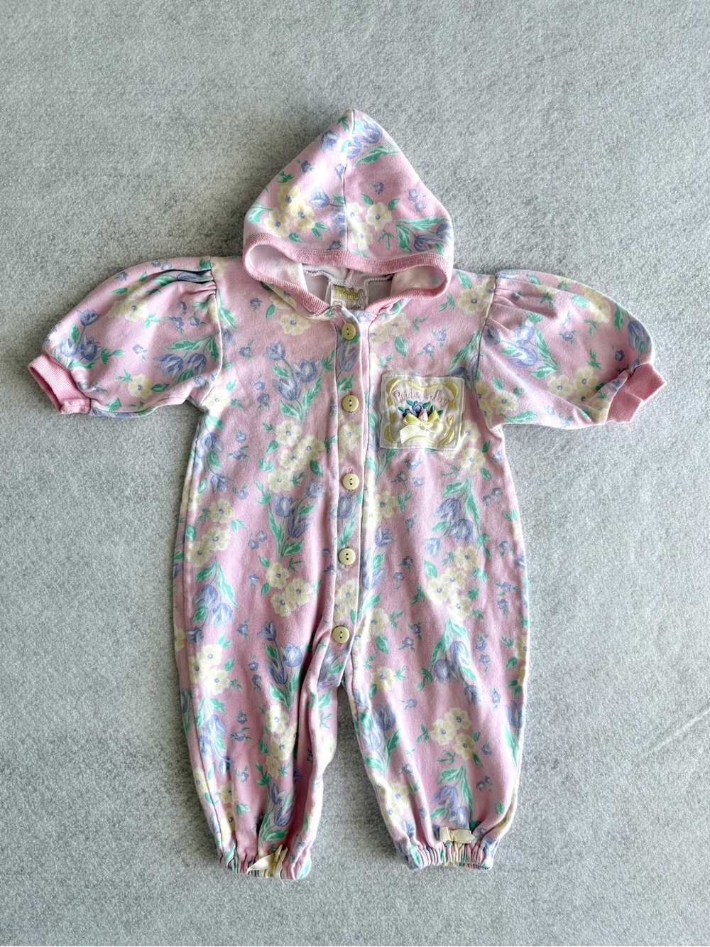 Vintage Pride & Joy Floral Romper